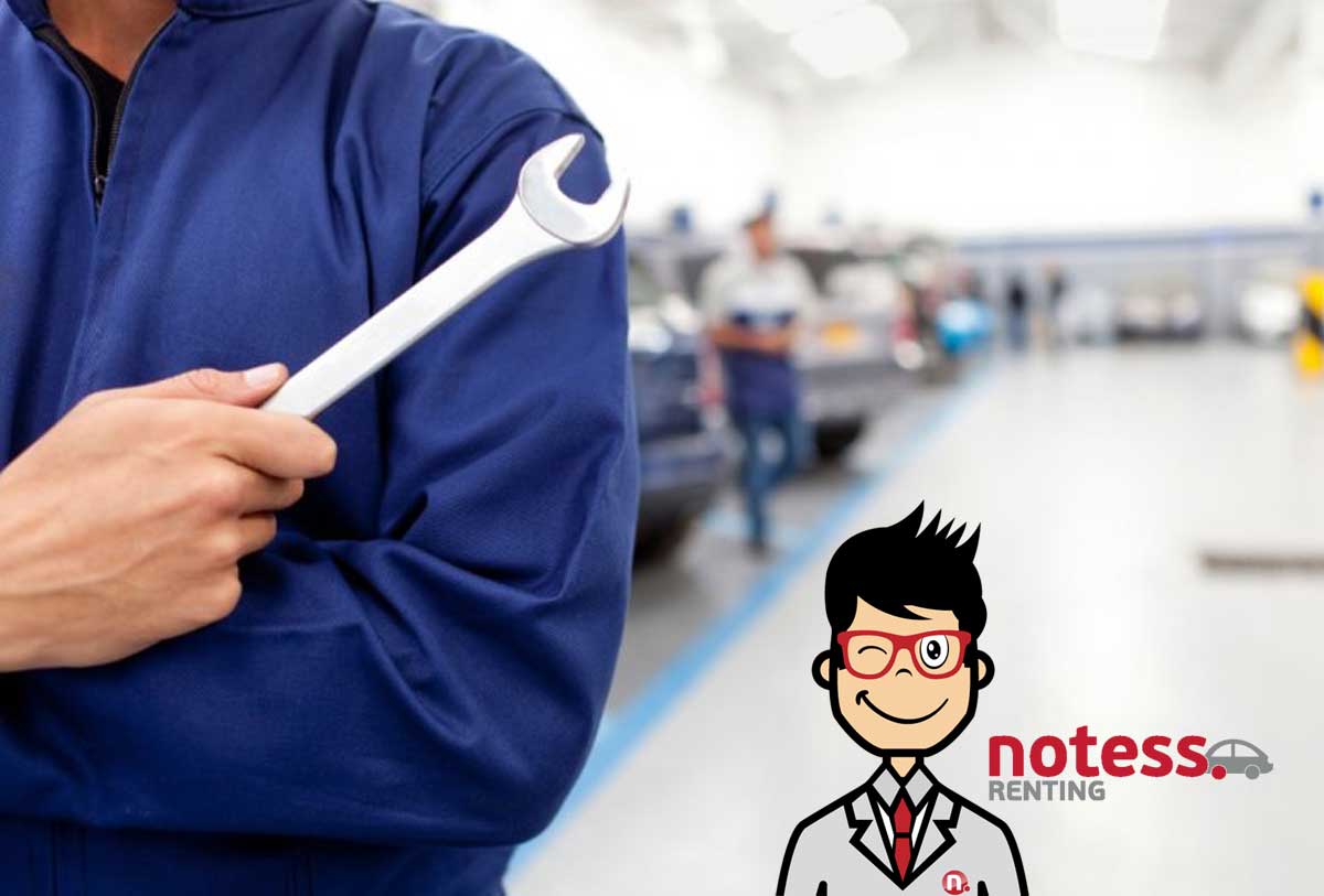 Prenota la Manutenzione del tuo veicolo a noleggio - Notess Renting
